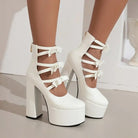 Baddie Babydoll Heels for Kawaii and Lolita Style Enthusiasts - Cosparty