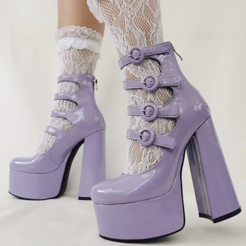 Baddie Babydoll Heels for Kawaii and Lolita Style Enthusiasts - Cosparty