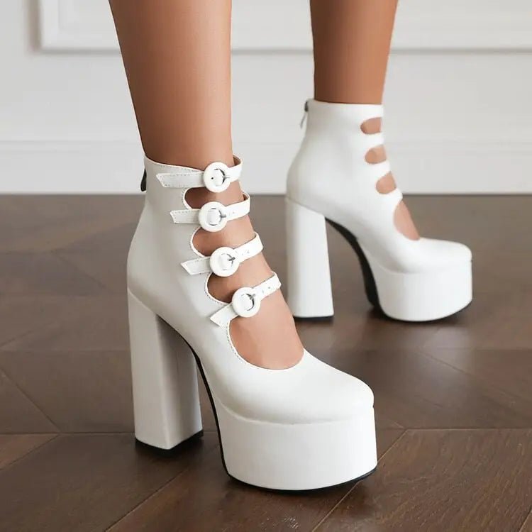 Baddie Babydoll Heels for Kawaii and Lolita Style Enthusiasts - Cosparty