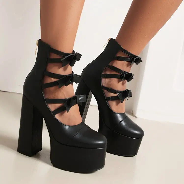 Baddie babydoll heels - footwear - girly - heels - high heel