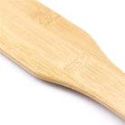 Bamboo Paddle with Heart Accents and Hanging Rope - paddle