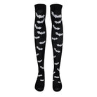 Bat Over - the - Knee Stockings for Spooky Cute Style - Cosparty