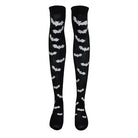 Bat Over-the-Knee Stockings for Spooky Cute Style - socks