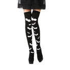 Bat Over-the-Knee Stockings for Spooky Cute Style - socks