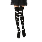 Bat Over - the - Knee Stockings for Spooky Cute Style - Cosparty