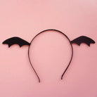 Bat Wing Hair Clips and Headbands in Soft Plush Fabric - Cosparty