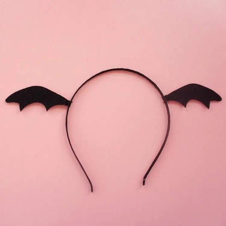 Bat Wing Hair Clips and Headbands in Soft Plush Fabric - Cosparty