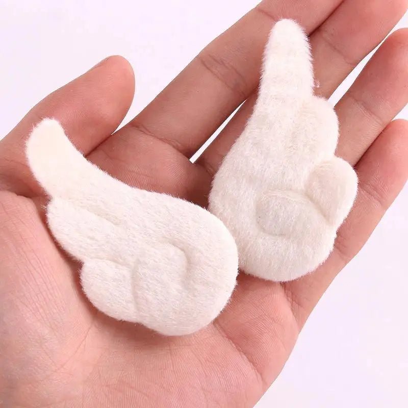 Bat Wing Hair Clips and Headbands in Soft Plush Fabric - Cosparty