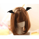 Bat Wing Hair Clips and Headbands in Soft Plush Fabric - Cosparty