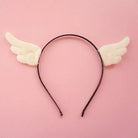 Bat Wing Hair Clips and Headbands in Soft Plush Fabric - Cosparty