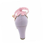 Beautiful Sweet Lolita Heels with Pearls and Bows - Shoes