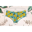 Beautiful Watercolor Style Yellow Lemon Panties for Kawaii Babes - Cosparty