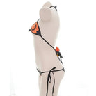 Black and Orange Pumpkin Lingerie Set for Halloween Inspired Looks - halloween item