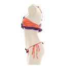 Black and Purple Bat Inspired Lingerie Set for Halloween - Cosparty