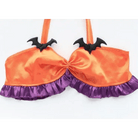 Black and Purple Bat Inspired Lingerie Set for Halloween - Cosparty