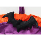 Black and Purple Bat Inspired Ruffled Bikini Set - Cosparty