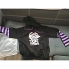 Black and Purple Trick or Treat Inspired Hoodie - hoodie