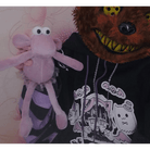 Black and Purple Trick or Treat Inspired Hoodie - Cosparty