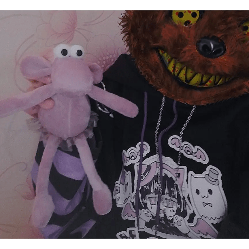 Black and Purple Trick or Treat Inspired Hoodie - Cosparty