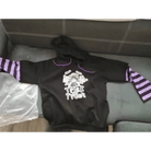 Black and Purple Trick or Treat Inspired Hoodie - Cosparty