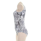 Black and White Ahegao Face One - Piece Bodysuit for Otaku Fans - Cosparty