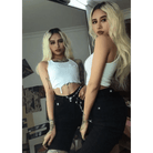 Black Long Sleeve Rhinestone Embellished Babygirl Crop Top Instock - Cosparty