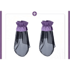 Black & Purple Leather Succubus Bodysuit Set for Gothic Styles - Cosparty