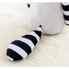 Black Striped Raccoon and Brown Fox Plushies in New Condition - Cosparty