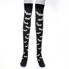 Black Thigh - High Tights for Gothic and Grunge Fashion - Cosparty