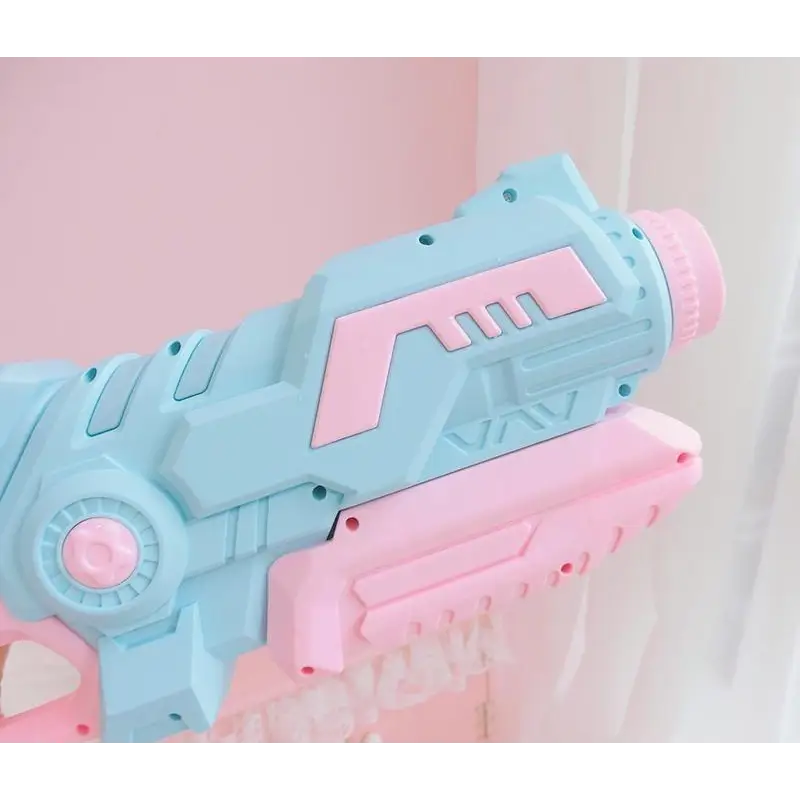 Blue Cotton Candy Colored Water Gun for Kawaii Princesses - Random Color (Pink or Blue) - gun