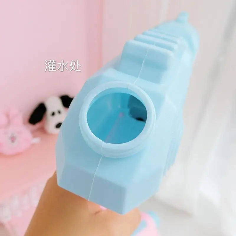 Blue Cotton Candy Colored Water Gun for Kawaii Princesses - Random Color (Pink or Blue) - gun