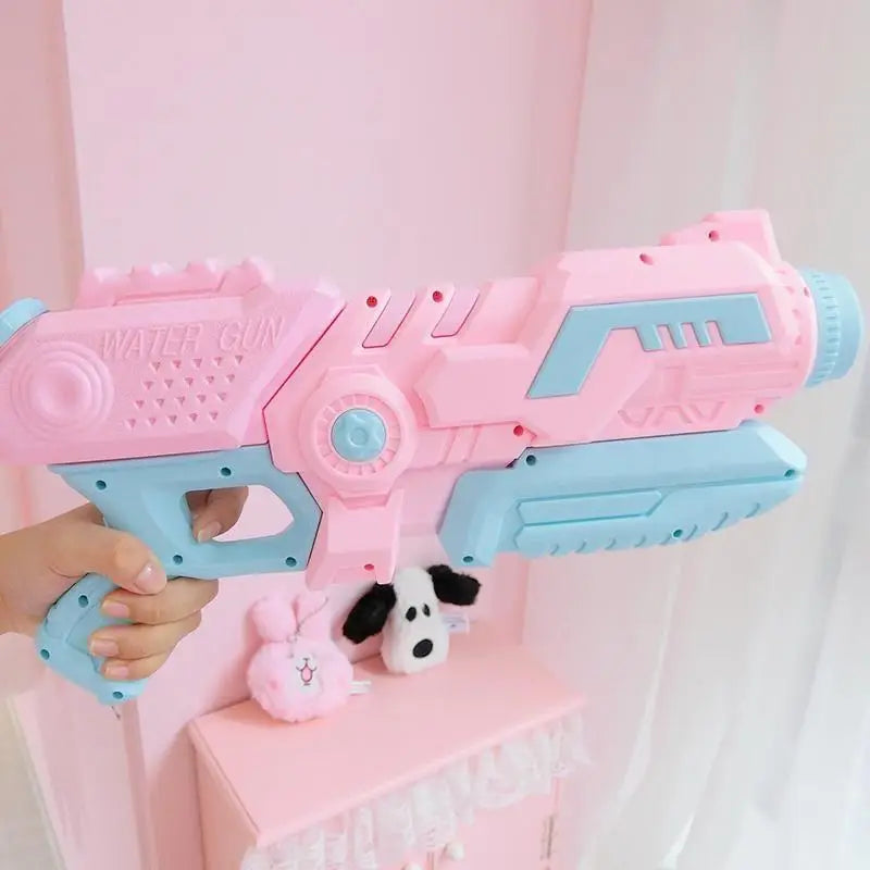 Blue Cotton Candy Colored Water Gun for Kawaii Princesses - Random Color (Pink or Blue) - gun