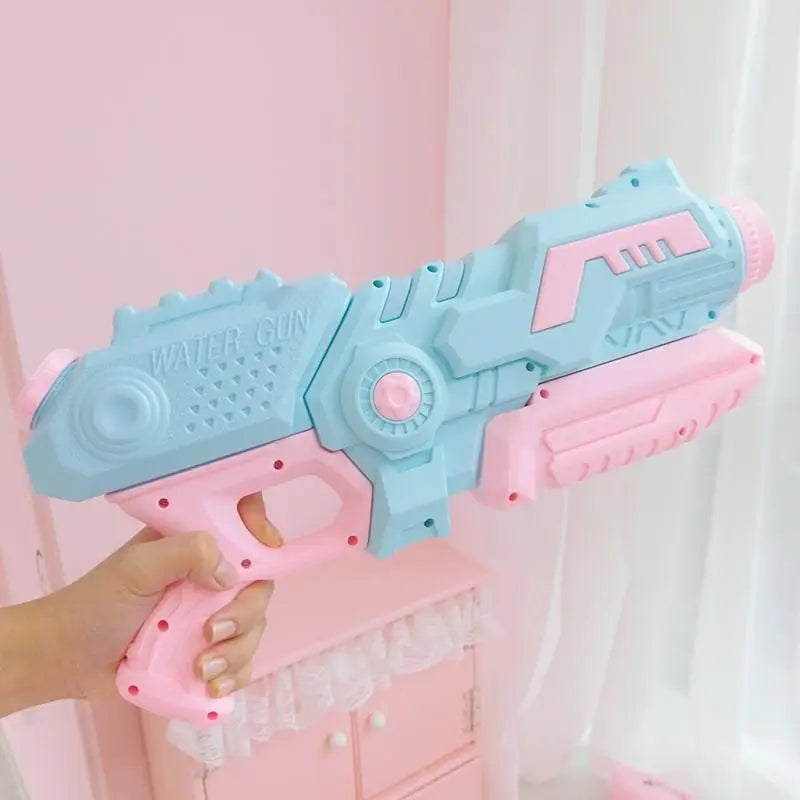 Blue Cotton Candy Colored Water Gun for Kawaii Princesses - Random Color (Pink or Blue) - gun