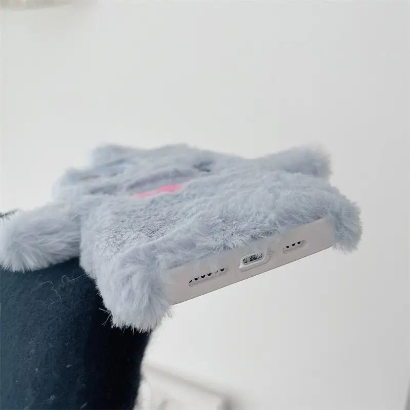 Blue Fuzzy Shark iPhone Case for All Models - Cosparty