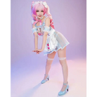 Blue Mesh Fairy-Kei Maid Cosplay Set with Matching Undergarments - cosplay