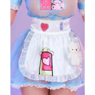 Blue Mesh Fairy-Kei Maid Cosplay Set with Matching Undergarments - cosplay