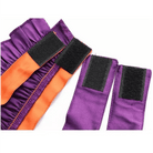 Bold Black and Purple Halloween Chokers with Pumpkins and Bat Wings - Cosparty