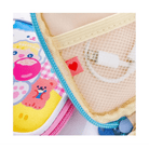 Bold Kawaii Patterned Pouch for Cords and Chargers - Cosparty