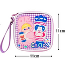 Bold Kawaii Patterned Pouch for Cords and Chargers - Purse