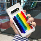 Bright Rainbow Pride Geometric Case for Samsung Note Products In Stock - phone case