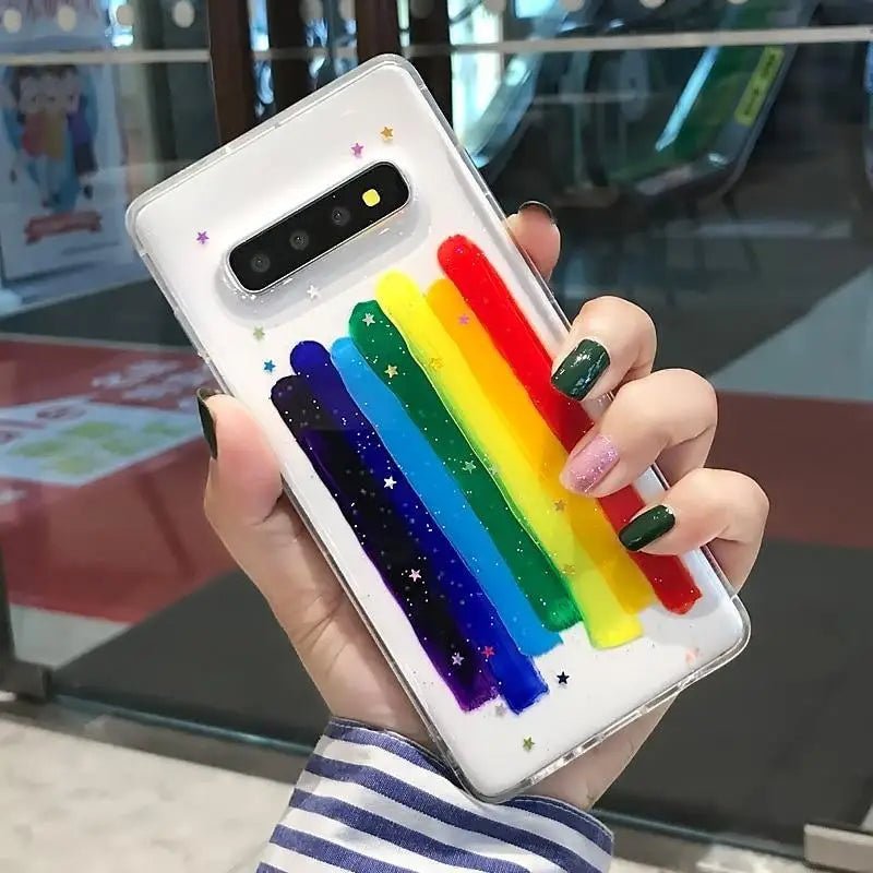 Bright Rainbow Pride Geometric Case for Samsung Note Products In Stock - Cosparty