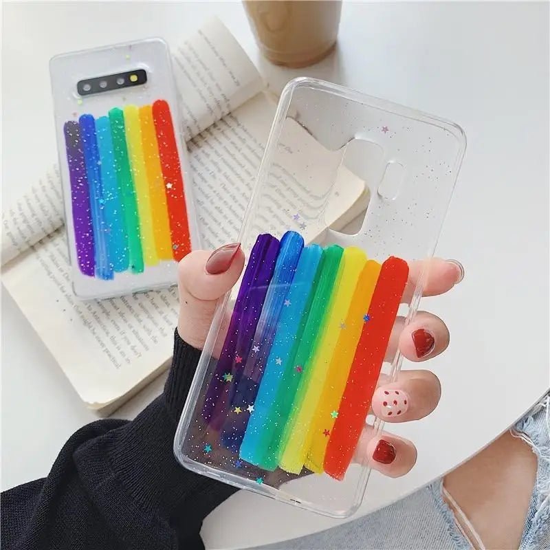 Bright Rainbow Pride Geometric Case for Samsung Note Products In Stock - Cosparty
