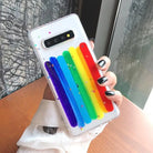 Bright Rainbow Pride Geometric Case for Samsung Note Products In Stock - phone case