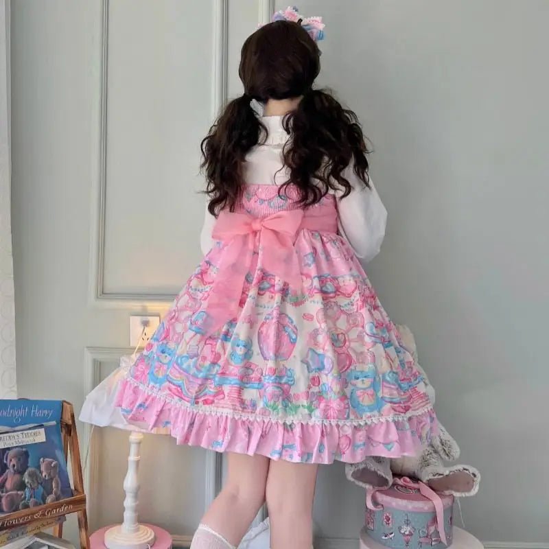 Bubblegum Lolita Dress 92cm Bust for Kawaii Birthday Parties - Cosparty