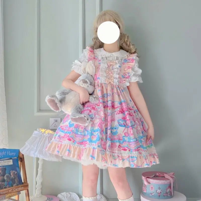 Bubblegum Lolita Dress 92cm Bust for Kawaii Birthday Parties - Cosparty
