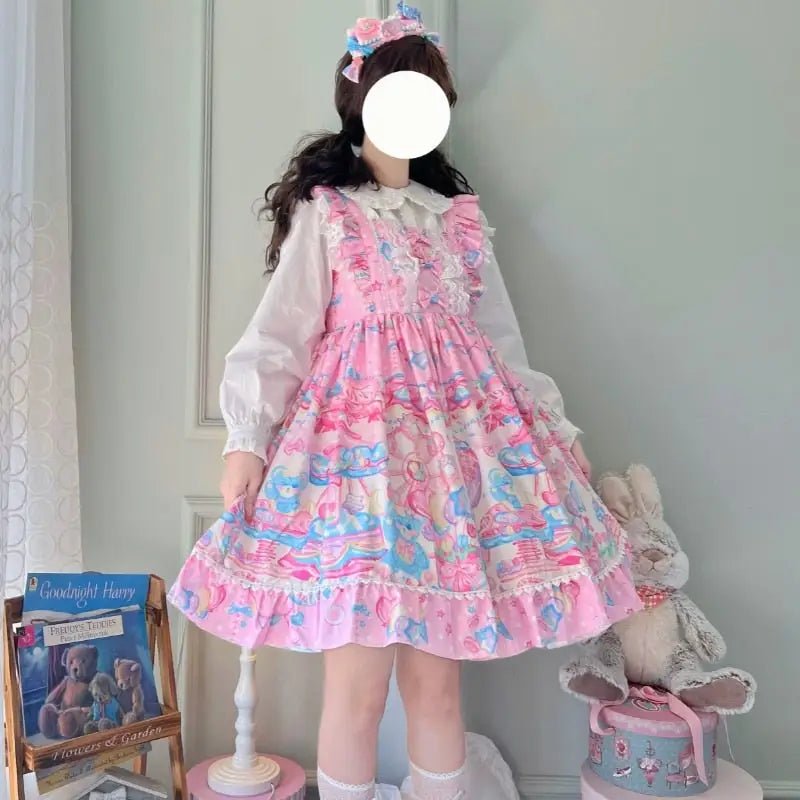 Bubblegum Lolita Dress 92cm Bust for Kawaii Birthday Parties - Cosparty