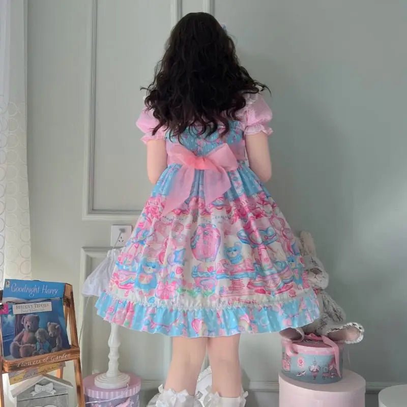 Bubblegum Lolita Dress 92cm Bust for Kawaii Birthday Parties - Cosparty