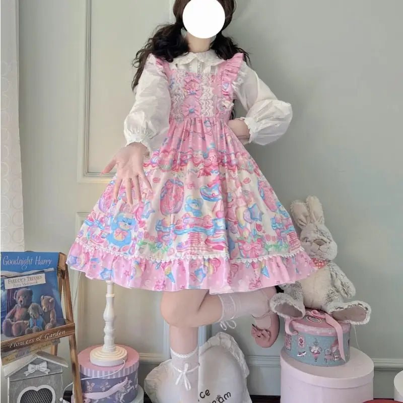 Bubblegum Lolita Dress 92cm Bust for Kawaii Birthday Parties - Cosparty