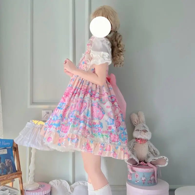 Bubblegum Lolita Dress 92cm Bust for Kawaii Birthday Parties - Cosparty