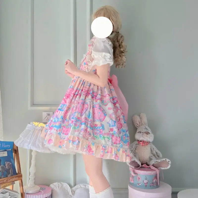 Bubblegum Lolita Dress 92cm Bust for Kawaii Birthday Parties - dress